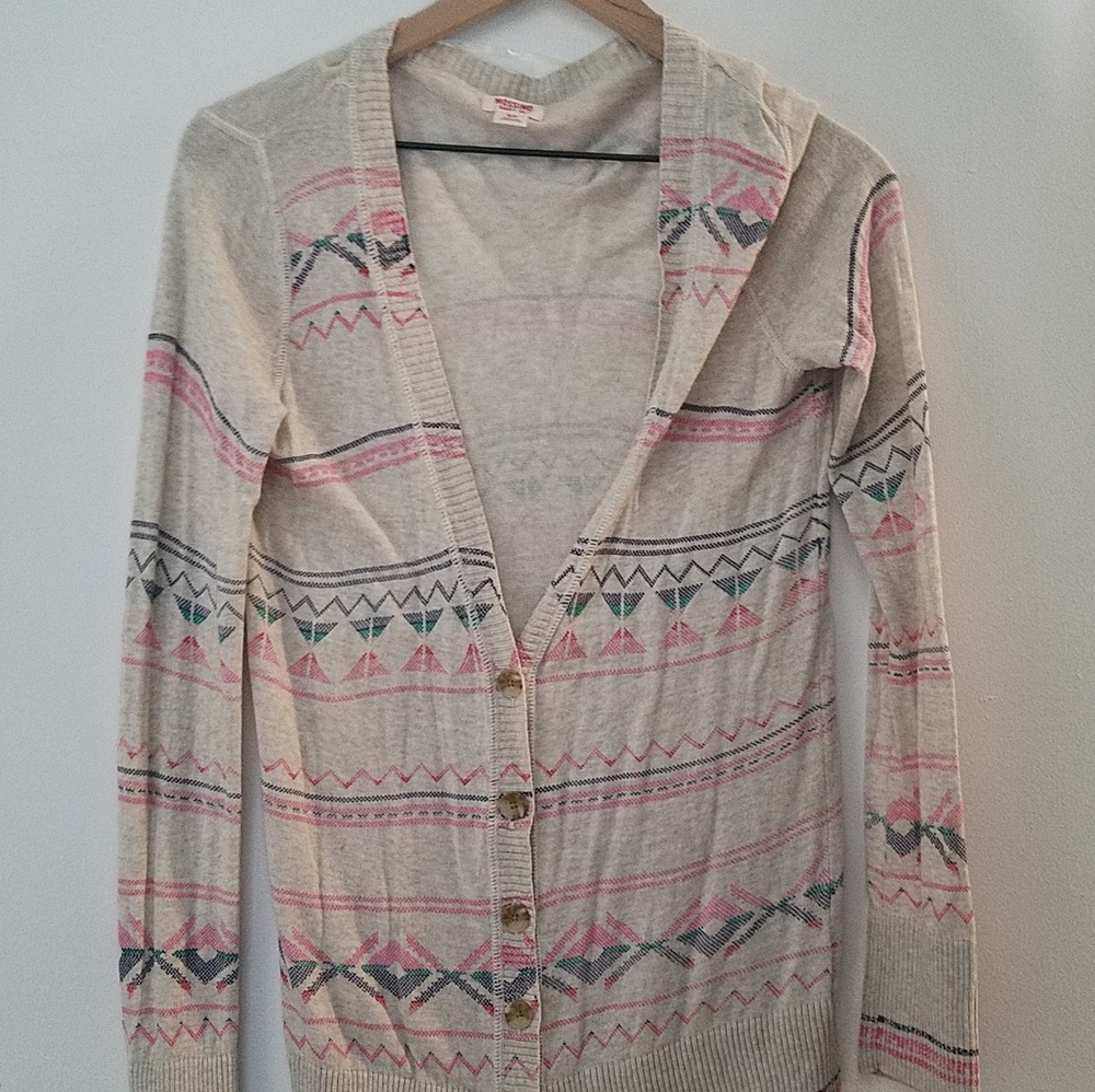 Print sweater